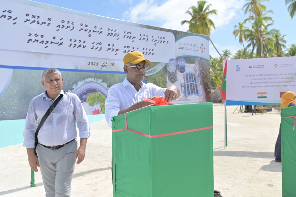 Kolhufushi go'ndudhoh himaayaikurumuge mashroou ninmai, fenuge nizaamuge hidhumaiy Raees fahtavaidhehvaifi