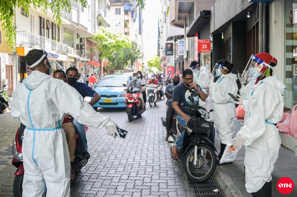 137 tested positive today, 30 from Male'