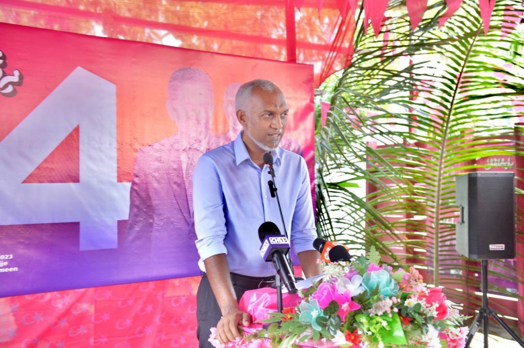 Raees bodu majority eh hoadhevi Bodufulhadhoo ah Muizzu campaign ah vadaigenfi
