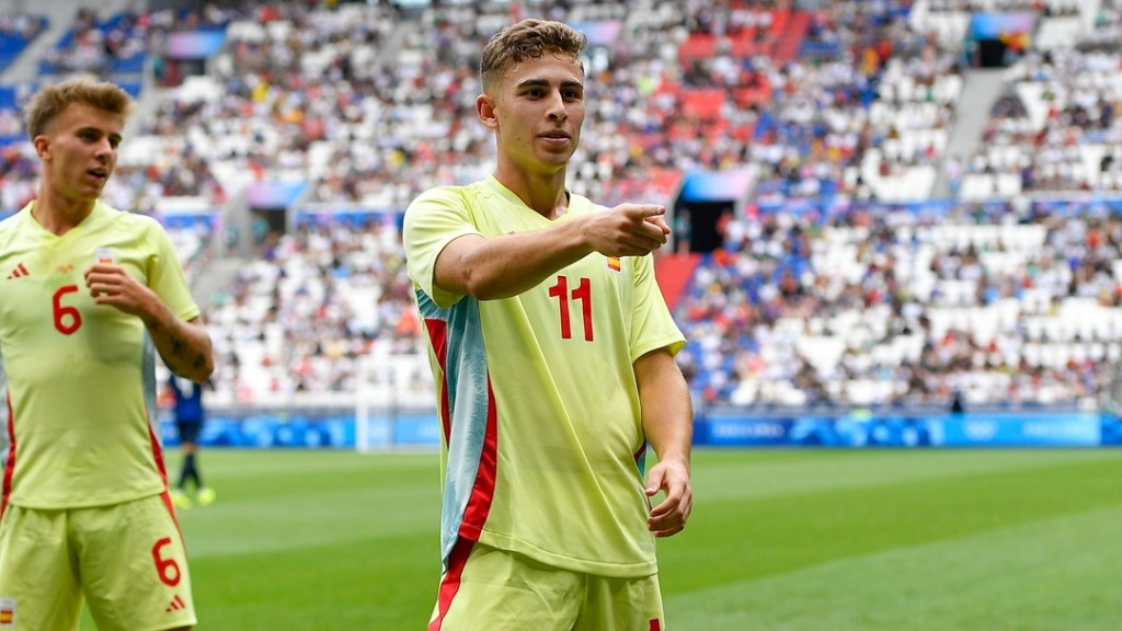 Fahathun arai Morocco balikoh, Spain anekkaaves Olympics final ah