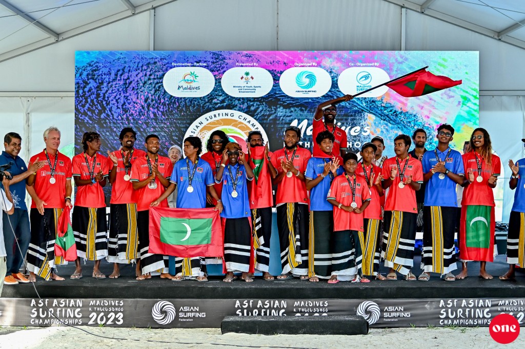 Japan ah furihama kaamiyaabee eh, Raajjeyge firihen team ah rihi medal
