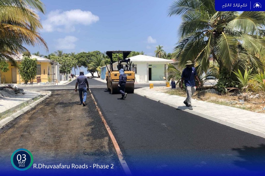 Dhuvaafaru magu thakugai thaaru elhumuge 75 percent masahkaiy nimijje