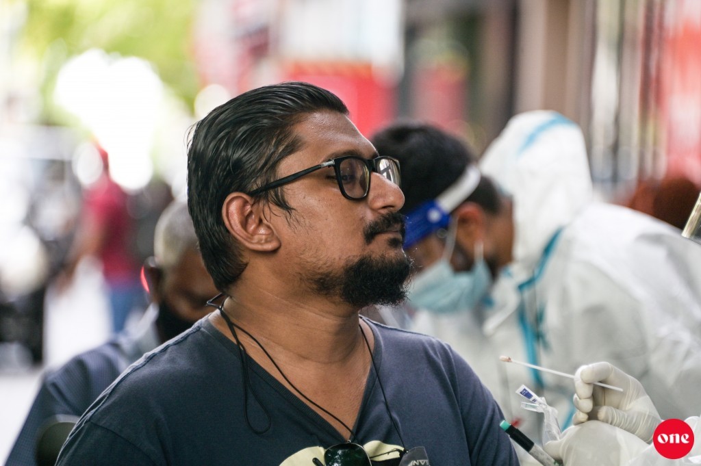 45 tested positive, 14 from Male'