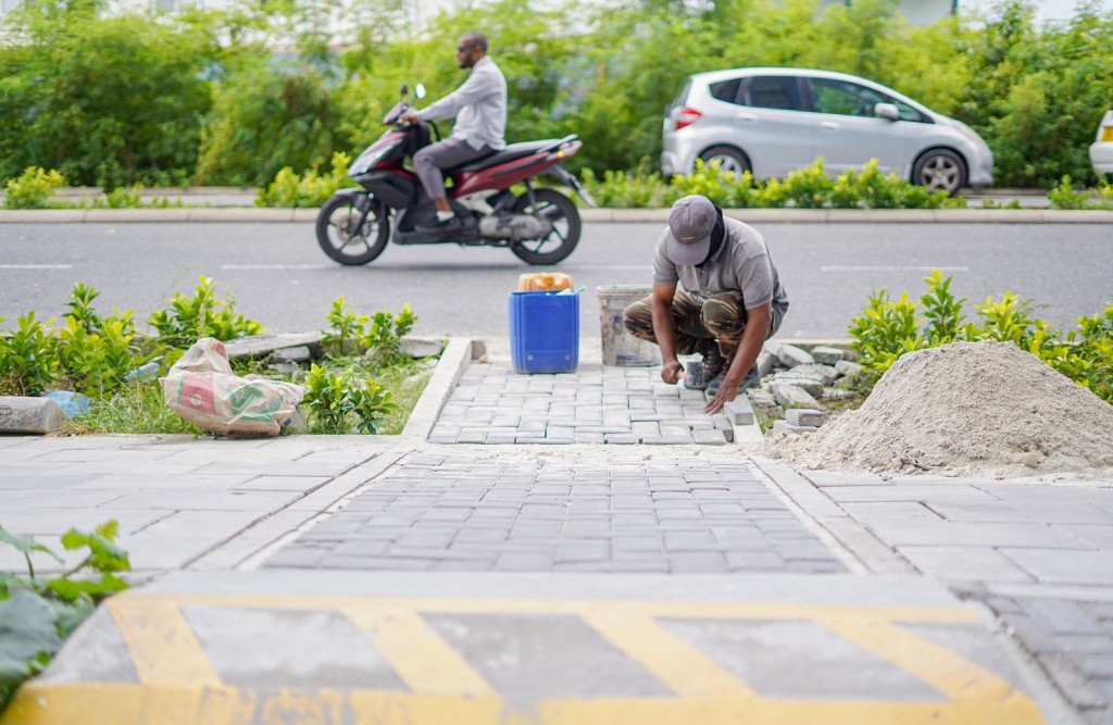 Hulhumale' gai 400 ah vure gina wheelchair ramp gaaimu kohfi