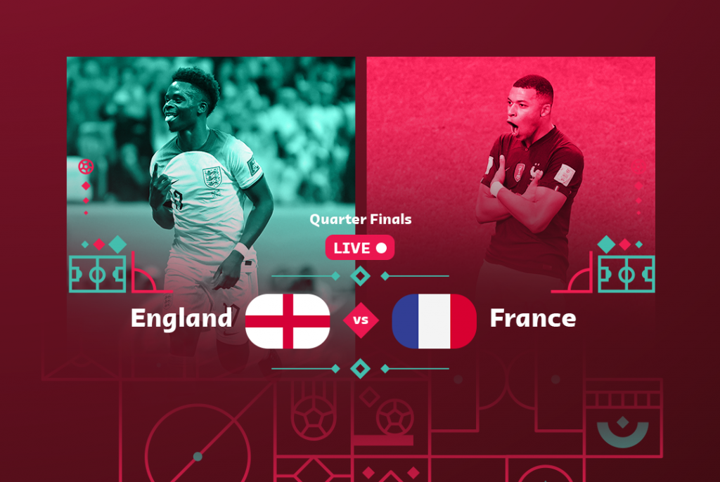 World Cup: England - France