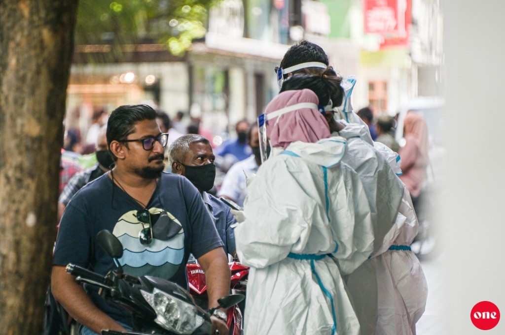 190 tested positive today, 47 from Male'