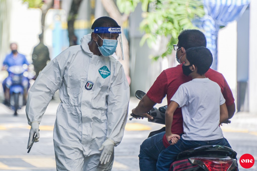 113 tested positive today, 19` from Male'
