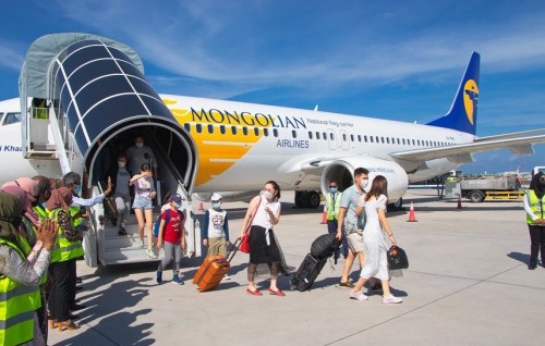 Mongolia aai Raajje aa dhemedhu charter dhathuru thakeh fashaifi