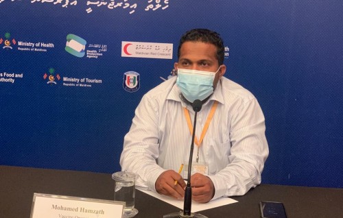 60 aharun matheege enmennnah dheveyne varah mihaaruves vaccine ebahuri: Hamzath