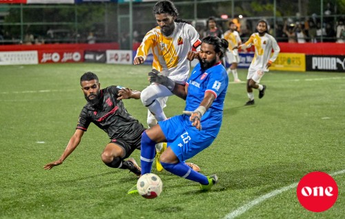 One photo: Golden futsal challenge ge atoll burugai rey kulhunu match thah