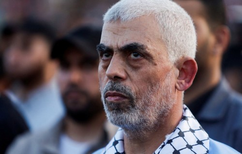 Sinwar shaheedhu kollaafai vaa kamah Israel in bunefi