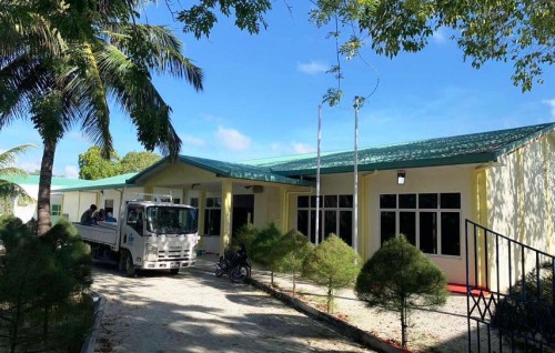 Thinadhoo gai Covid facility eh hadhan ninmai, massaikaiy fashaifi