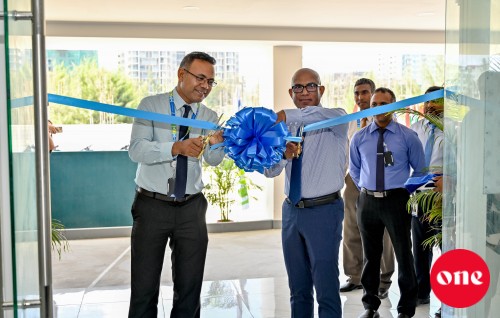 One photo : MWSC ge Malas residence hulhuvumuge rasmiyyathu