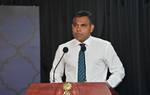Dhivehi Raajjey ge adu ge nan Samarey ah haahsa vaan jehey: Faisal