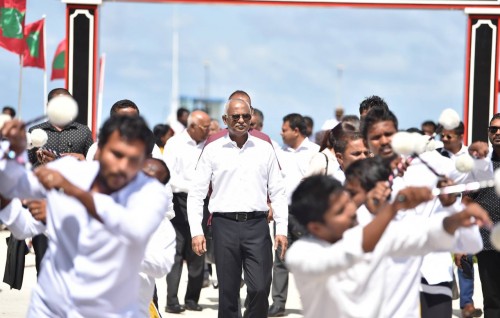 Raiymandhoo in Raees Soluh ah hoonu maruhabaa eh