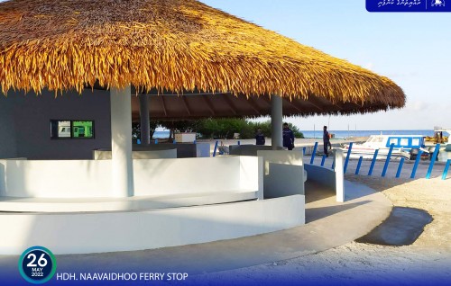 Naavaidhoo ferry hut ge masahkaiy ninmaalaifi