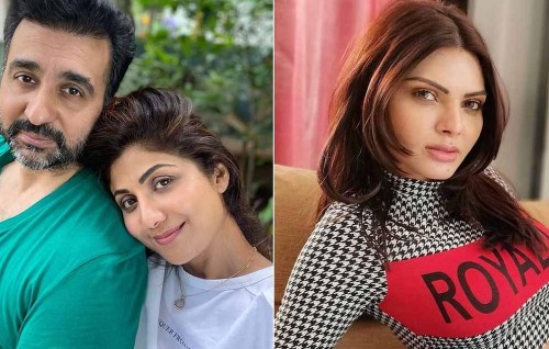 Shilpa Shetty adhi Raj Kundra Sherlyn Chopra ge mahchah aburu ge dhauvaa koffi