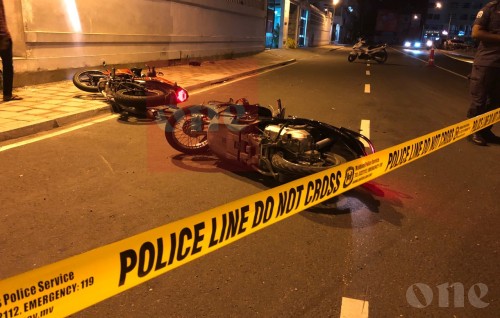 Man fined MVR 74,400 for causing accident without a license