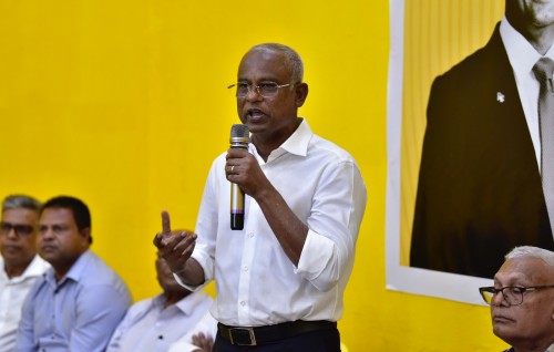 Miee tharahgeege magutho nuvatha dhaanee magumahchahtho ninmaane inthihaabeh: Raees