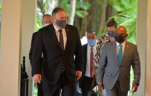 Official talks between Maldives and USA