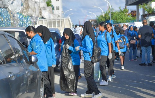 ''Maldives for the Oceans'' ge saafu kurumuge harakaaiy mulhi Raajjeygai