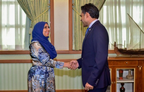 Maldivian Ambassador to New Delhi pays courtesy call to VP