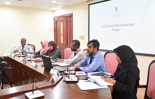 Anna aharah audit office in 95 million rufiyaa ge budget eh