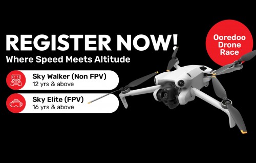 Ooredoo Drone race gai baiverivaan hulhuvaalaifi
