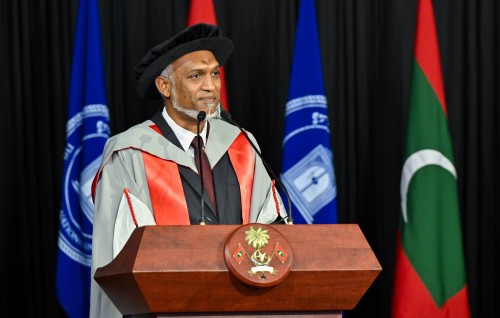 Raajje akee Artificial intelligence ge dhaairaage kuree safugai himeney gaumakah hadhaanan: Raees