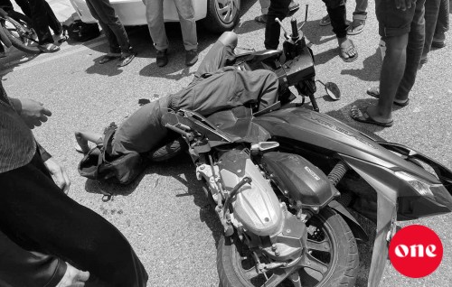 Hulhumale gai nurakkaatheri 2 accident eh, ekakuge haalu serious