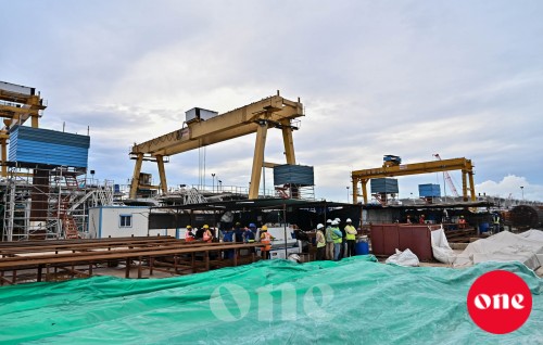 Thilamale' bridge masahkaiy ulhenee thaavalah vure kureegai, masahkathuge 35 percent ninmaifi