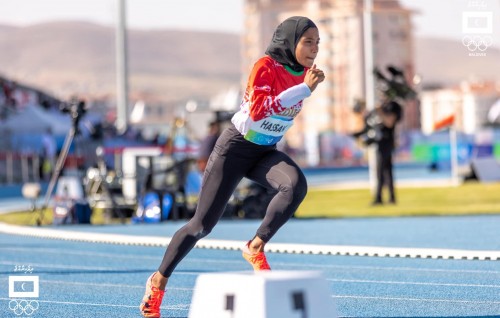 Himna aai Layana 400 meter final ah, Ibadhullah ah bodu kurierumeh!