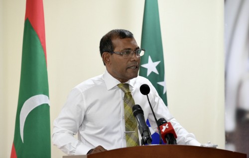 Amaazakee ummeedhu gelli nudhaane hurihaa goithakeh rayyithunnah hoadhaidhinun: Majlis Raees