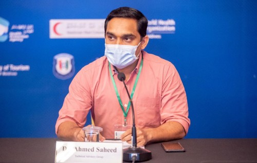 Cluster thakaa gulhumeh nei case thakaai Flu clinic nagaa sample thakun positive vaa meehunge adhadhu dhahvejje
