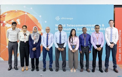 Dhuniyeyge telecommunication dhuvas faahaga kurumah Dhiraagu ge haassa harakaatheh