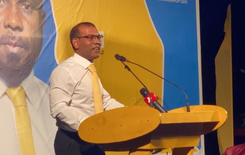 Beynun vaa ''jump'' adhi nujehey, MDP adhi 10 aharu verikamugai onnan jehey: Nasheed