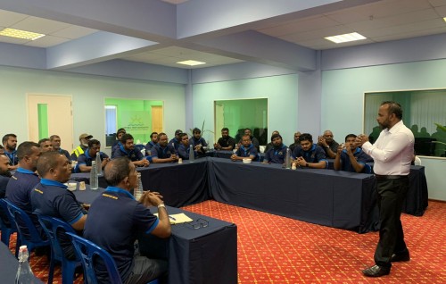 Hithadhoo port ge muvazzafun ah haassa training program eh