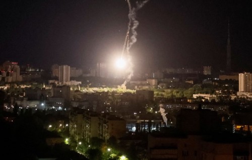 Ukraine war: Kyiv comes under heavy missile and drone attack