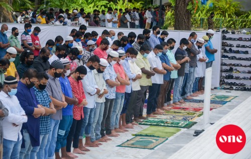 Male' sarahahdhugai 39 miskithehggai Eid namaadhu kuraane