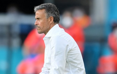 Spain ge coach Enrique ah home dhanduge vinagandu goas vejje