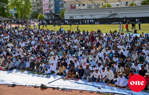 Eid thah sharu'u kuravvaafaivanee ekuverikan aalaa kurumah, hamaekani ufaafaalhukoh majaa kurumakah noon: Huthuba