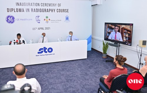 #OnePhoto : STO aai MNU gulhigen Radiography ge thamreenu programme eh feshun