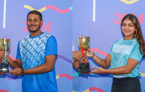Swimming gaumee champion kan Hamna aai Rihaan ah