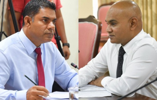 Budget committee ge mugarrirakah Naaashiz naaibu mugarrirakah Muhamed Rasheed