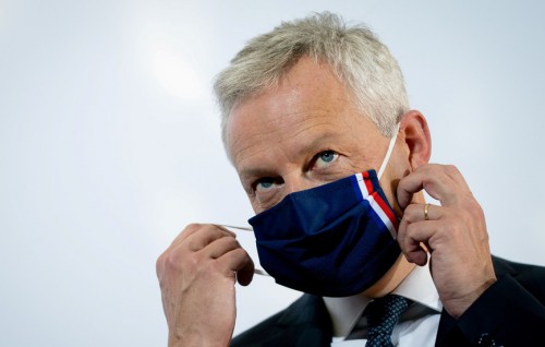 France ge finance minister Covid ah positive vehjje