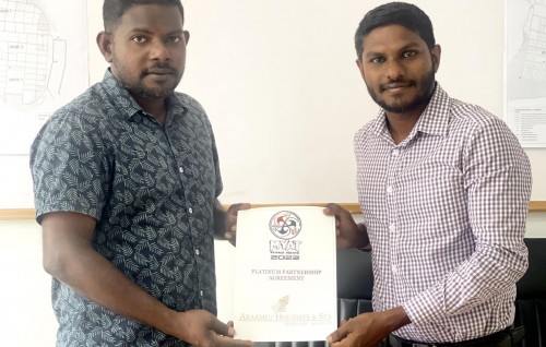 MYAT futsal fiesta 2022 ge title sponsor akah Araamu Holidays and Spa