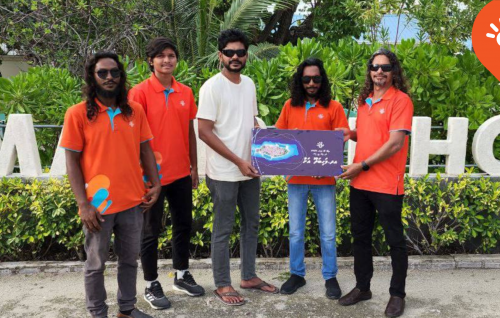 Dhiraagu TV aai high speed fiber internet ge hidhumaiy Mahibadhoo ah