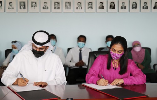 Hulhumale gai dhe bahun kiyavaidhey School eh imaaraaikoh hingumah Kuwait ge kunfunyakah