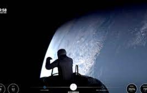 SpaceX ge astronauts in javvugai hingaifi