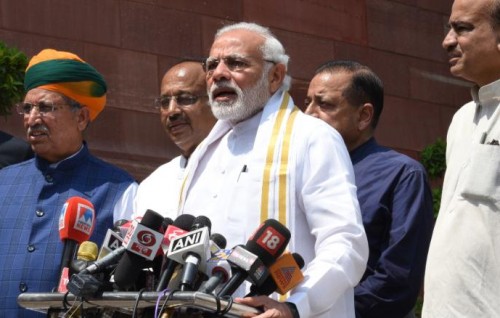 Modi vows 'inclusive' future amidst India poll victory